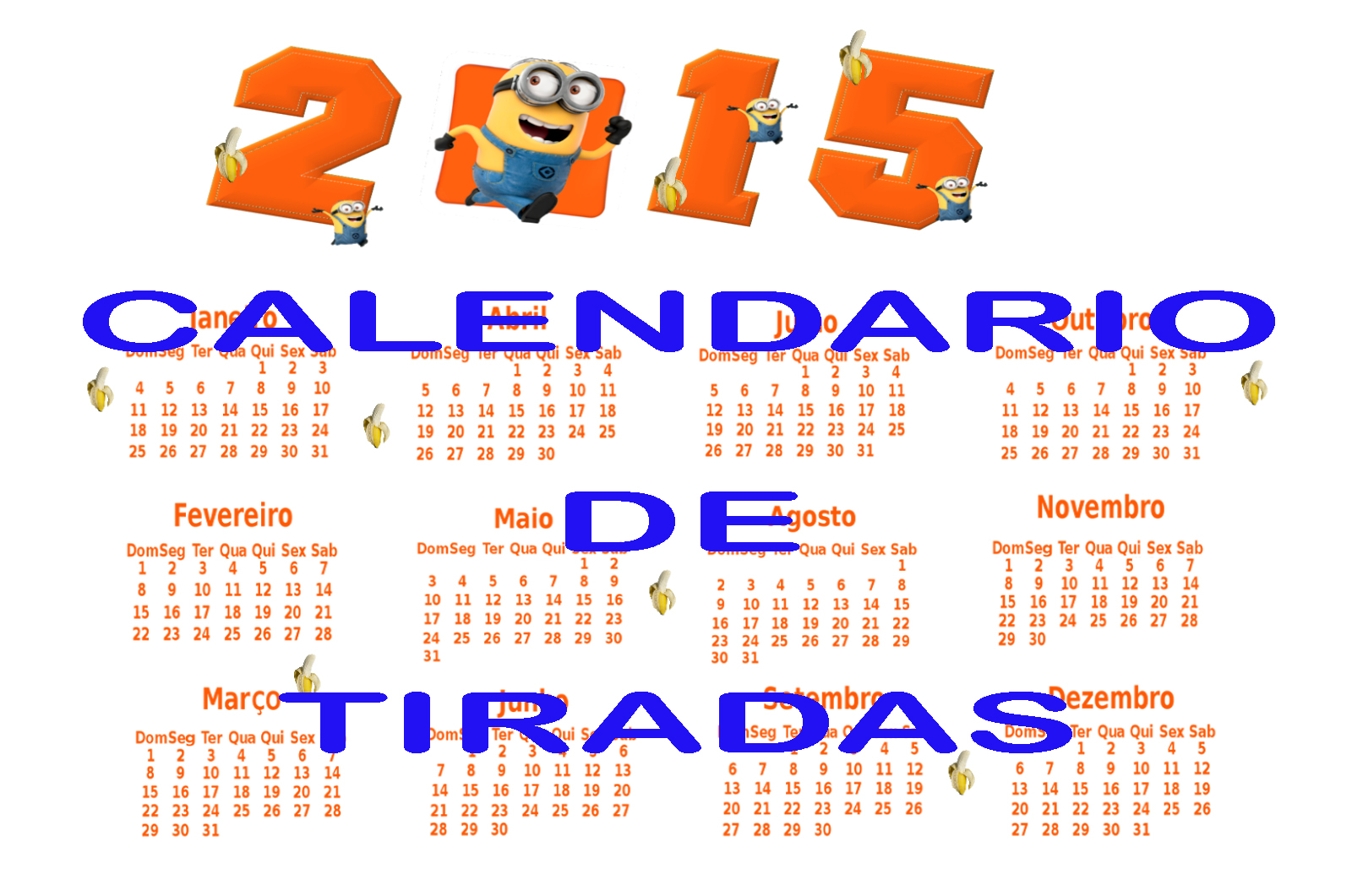Calendario Tiradas 2015